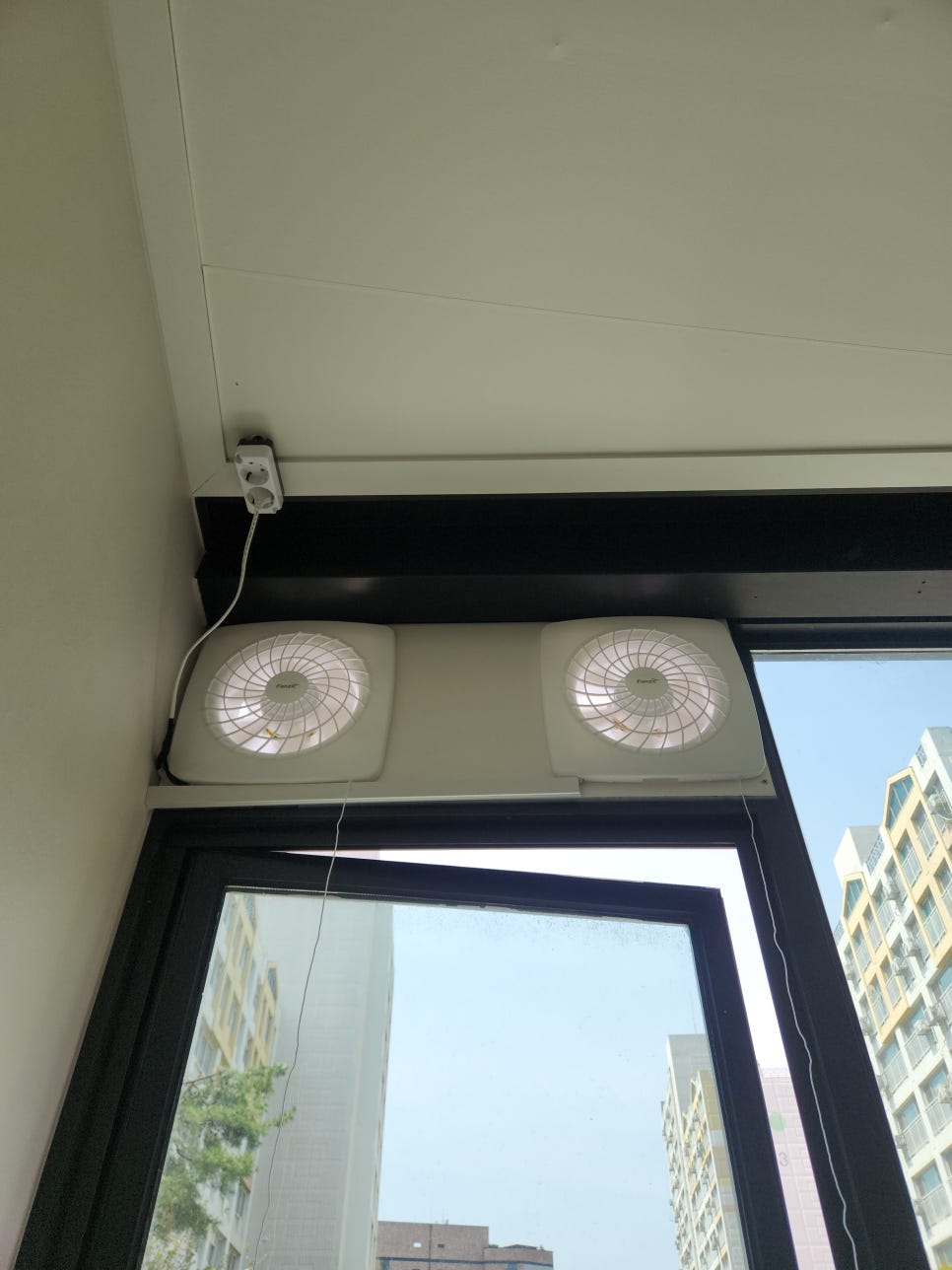 상가 환풍기설치 시공